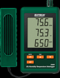 Data logger, temperature, moisture, SD card, Extech SD800