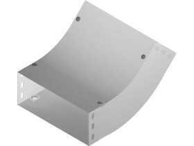 Łuk 45st LUMBJ200H110 grubość blachy 1,0mm 127120 BAKS