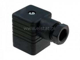 GDM2011 Złącze do elektrozaworu 2+PE czarne PG11