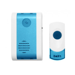 Dzwonek bezprz.bat. ZeXt IP44 zasięg:100m