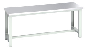 Stół warsztatowy szer. 750mm maks. obciążenie: 350kg Podstawowy stoł Blacha stalowa dł. 2000mm wys. 840mm