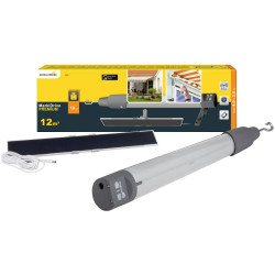 Schellenberg 20264 Premium Motorised Sun Blind Wireless Solar-Powered