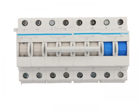 Przełącznik modułowy zasilania I-0-II (sieć-agregat) 63A 4P SF463