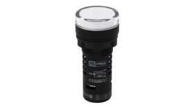 Lampka Kontrolna W Komplecie Z Układem Testowym, O 22Mm, Ip65, Rs Pro