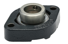 Zespół łożyskowy średnica wew 25mm Oprawa łożyskowa kołnierzowa liczba otworów 2 INA rozmiar otworu 9mm