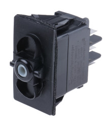 Przełącznik kołyskowy Wł.-wył.-wł. 10 A DPDT IP68 Carlingswitch