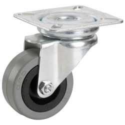 D&#xF6;rner &#x2B; helmer 770100C Swivel Wheel 50mm 35kg Load Galvanised Steel