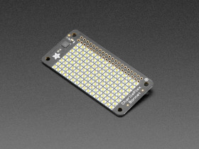 Adafruit CharliePlex LED Matrix Bonnet - 8x16 Cool White LEDs