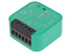 SRW-01 Sterownik rolet, dopuszkowy, 230VAC, IP20, -10÷55C, Output: 2