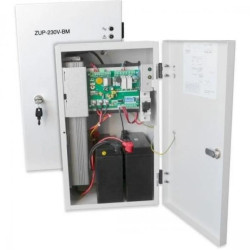 Zasilacz do urządzeń ochrony p.poż. 230Vac 700W, 24V Imax b 3,3A, Imax a 1,9A, z akumulatorami 2x12V 45Ah ZUP-230V-700 AKU