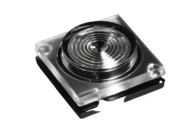 Reflektor LED, kąt widzenia 60° Bezbarwny Silikon Okrągły, Ledil, seria: VIOLETTA-W