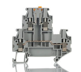 Złączka szynowa z odłącznikiem nożowym Phoenix Contact poziomy: 2 26 → 12AWGŚruba UTTB 2.5-MT-P/P raster: 5.2mm