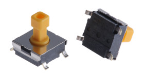 Klosz do przycisku dotykowego SPST 50 mA przy 24 V DC 7.3mm 4.7mm Przewlekany