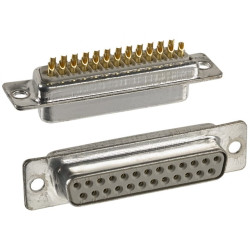 DB25F gniazdo lutowany na przewód D-Sub