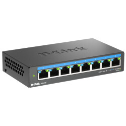D-Link DMS-108/B 8-Port Multi-Gigabit Unmanaged Switch