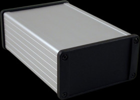 Aluminum enclosure, (L x W x H) 160 x 104 x 55 mm, natural, IP65, 1457N1601