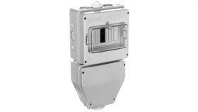 Skrzynka Zabezpieczeniowa Kablowa Modułowa 1X6 Swki-3 Z Listwą Th35 9632-100