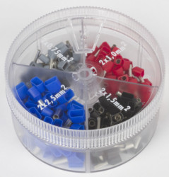 Double wire end ferrules assortment, 200 pieces, 97 99 908