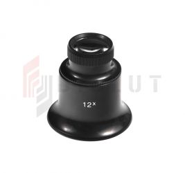 Lupa zegarmistrzowska 8008 okular 16D (x5), 40D (x12)