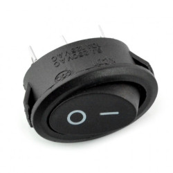 Przełącznik On-Off MK1012O typu 0 250V/3A - czarny