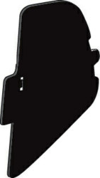 Kask spawalniczy, Przyłbica spawalnicza, do uzytku z: 7100282441, Czarny