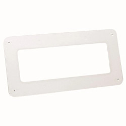 kołnierz przyścienny 204x60mm biały 115-5