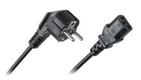 ZASILAJĄCY KABEL SIECIOWY IEC C13 - SCHUKO PRZEWÓD 1,5M