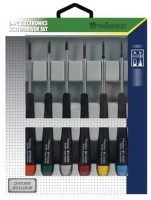 VT-SET29 Zestaw 6 wkrętaków dla elektroniki (4 płaskie i 2 ph)