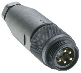 RSC 50/9 5 styków, złącze męskie na przewód o śr. 6-8mm, przyłącze przykręcane, gwint 7/8"-16UNF-2A, DeviceNet, LUMBERG 11595, R