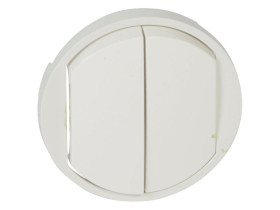 CELIANE Klawisz podwójny biały 068002 LEGRAND