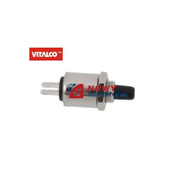 Przełącznik okr.metal 5428 czar. czarny mini OFF-(ON)