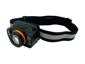 Latarka akumulatorowa czołowa USB zoom CB-60010