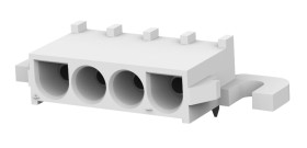 Gniazdo PCB 4 -pinowe raster: 6.35mm Moc Kąt Proste Przewlekany