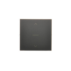 Simon 54 Klawisze do mechanizmu SZW1KM czarny mat DKZW1K/49