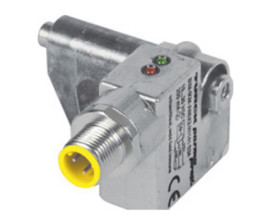 Czujnik zbliżeniowy M12 Indukcyjny Turck Niewpuszczany 10 → 30 V DC długość 55mm w obudowie prostokątnej