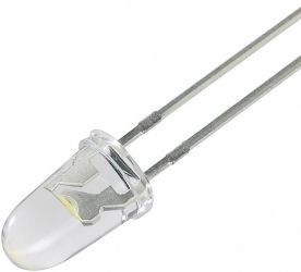 Dioda LED THT Yoldal YZ-WS3N23N YZ-WS3N23N, 3 mm, 12000 mcd, 1 szt.