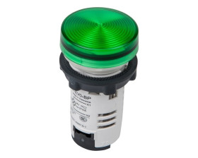 Lampka sygnalizacyjna 22mm zielona 24V AC/DC LED XB7EV03BP
