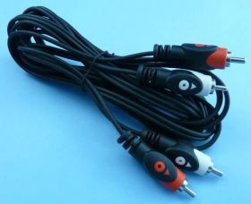 2xWT.RCA-&gt;2xWT.RCA 3,00mb ŁEZKA