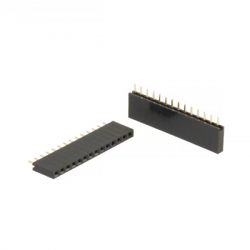 LISTWA JEDNORZĘDOWA PROSTA 14PIN GNIAZDO PB14S R-2,54 RoHS