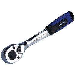 BlueSpot Tools 2014 Soft Grip Ratchet 72 Teeth 1/2in Drive