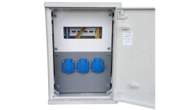 Rbo24 Rozdzielnica Budowlana Erbetka 3X230 Rozdzielnia Złącze Kablowe Pomiarowe