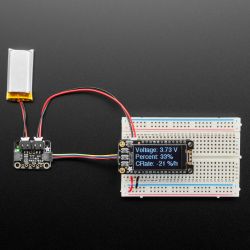 Adafruit MAX17048 LiPoly / LiIon Fuel Gauge and Battery Monitor