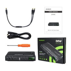 DC1036L Zasilacz UPS bezprzerwowy 36W Z baterią litową Wyświetlacz LED Wielokrotne wyjście napięcia Natychmiastowe przełączanie