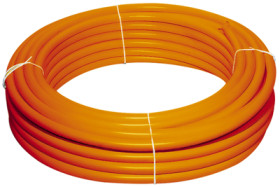 Heatshrink tubing, 2:1, (25/16 mm), PVC, orange, 08220009005