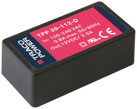 Zasilacz TracoPower TPP 30-112-D 12 V/DC 2.5 A 30 W