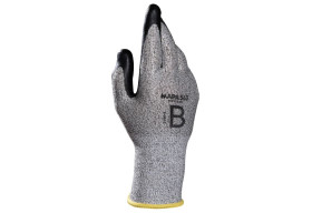 Rękawice robocze rozmiar: 9 materiał: Nitryl zastosowanie: Abrasion Resistant, Cut Resistant, General Purpose, Puncture