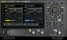 DG912 PRO Funktionsgenerator, Arbiträr, 150 MHz, 2-Kanal