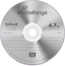 DVD-R MEDIARANGE 4.7GB SLIM