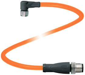 Pepperl+Fuchs 240798-100007 Złącze konfekcjonowane czujnika/aktuatora V31-WM-OR0,6M-POC-V1-G, piny: 4, 4, 0.6 m, 1 szt.