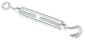 Śruba mocująca Stal Galwanizowane elektrycznie, Hak do oka, M6